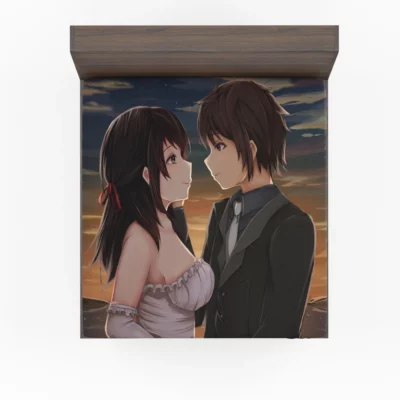 Kimi No Na Wa Uniting Hearts Anime Fitted Sheet