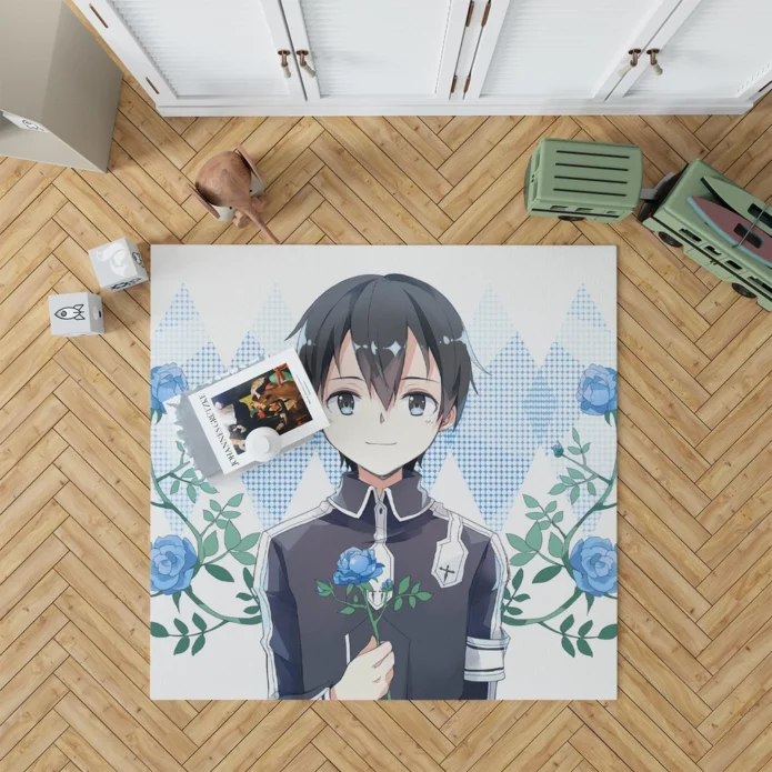 Kirito Alicization Ultimate Showdown Anime Rug