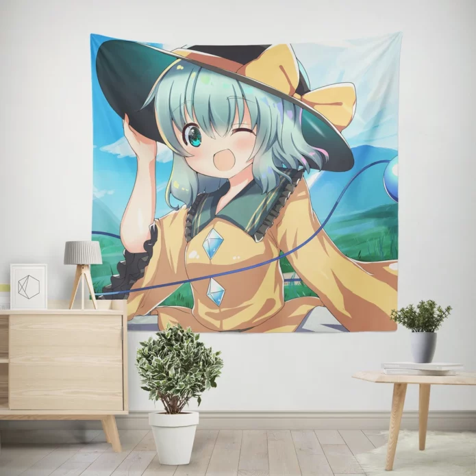 Koishi Komeiji Touhou Anime Tale Wall Tapestry