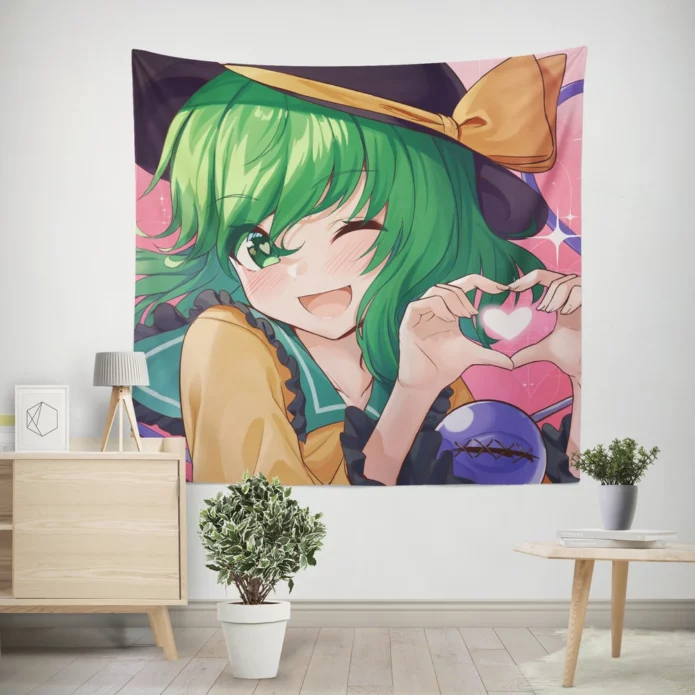 Koishi Komeiji Touhou Chronicles Anime Wall Tapestry