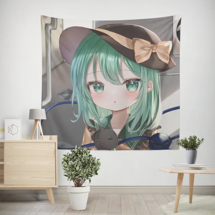 Koishi Komeiji Touhou Mystical Tale Anime Wall Tapestry