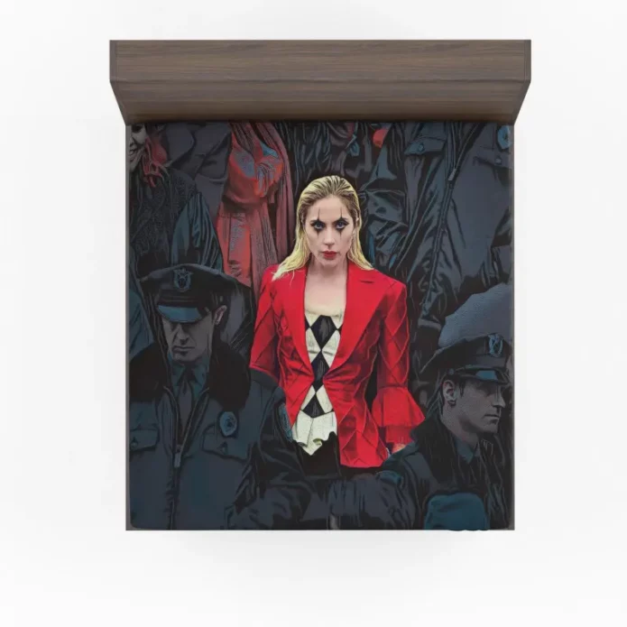 Lady Gaga In Joker 2 Stars Madness Fitted Sheet