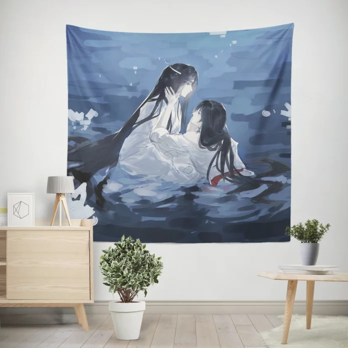 Lan And Wei Mo Dao Chronicles Anime Wall Tapestry