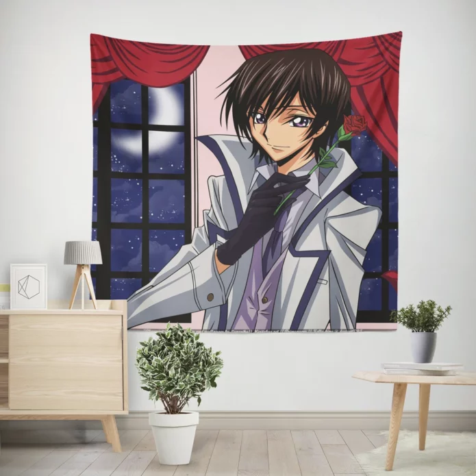 Lelouch Lamperouge Code Geass Adventure Anime Wall Tapestry