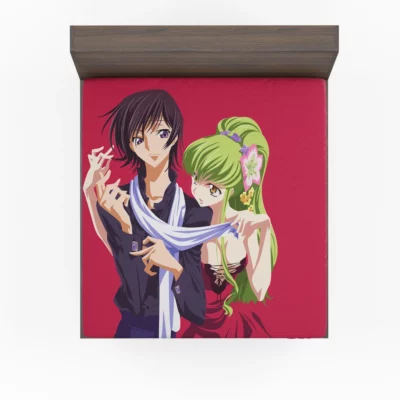 Lelouch Lamperouge Code Geass Saga Anime Fitted Sheet