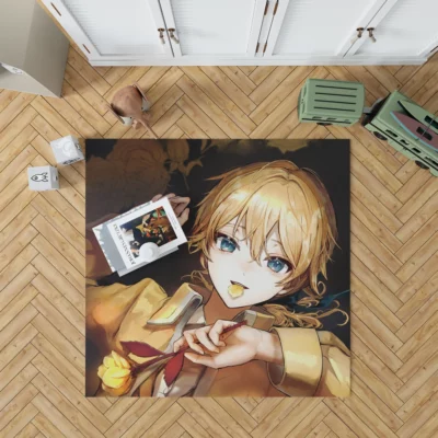 Len Kagamine Vocaloid Musical Tale Anime Rug