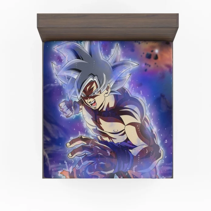 Limit Breaker Goku Ultra Instinct Form Anime Fitted Sheet