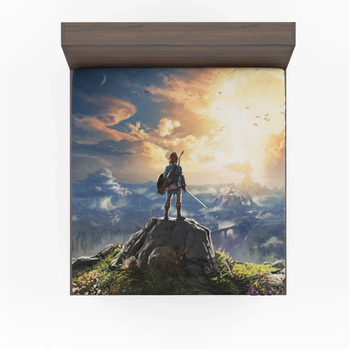 Link Epic Journey Continues Anime Fitted Sheet