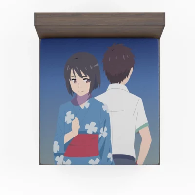 Love Threads Kimi No Na Wa Anime Fitted Sheet