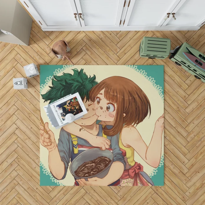 Love And Valor Izuku Path Anime Rug