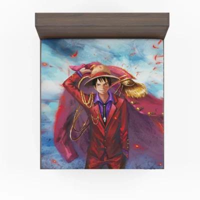 Luffy Quest One Piece Chronicles Anime Fitted Sheet