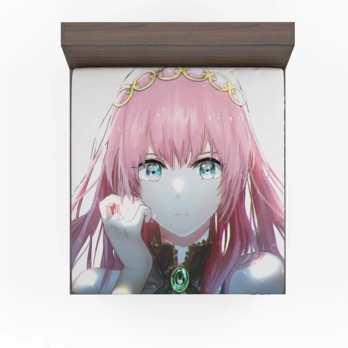 Luka Megurine Echoes Of Music Anime Fitted Sheet