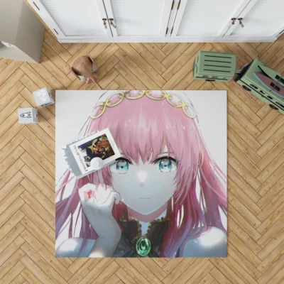 Luka Megurine Echoes of Music Anime Rug