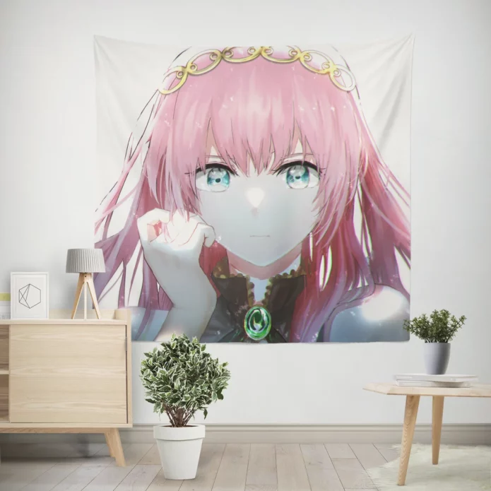 Luka Megurine Echoes Of Music Anime Wall Tapestry