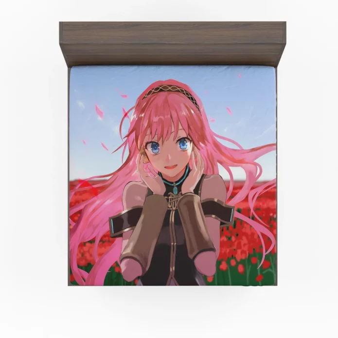 Luka Megurine Melodies Of Dreams Anime Fitted Sheet