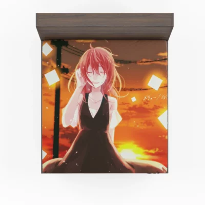 Luka Megurine Resonance in Anime Fitted Sheet