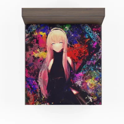 Luka Megurine Serenade of Sounds Anime Fitted Sheet