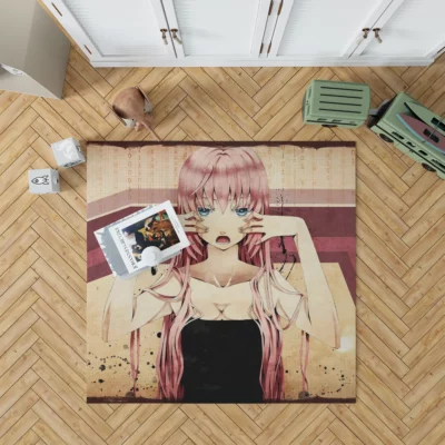 Luka Megurine Songbird Journey Anime Rug