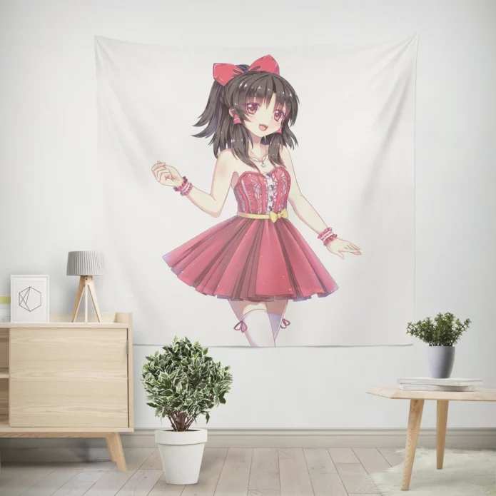 Magical Touhou Reimu Hakurei Fantasy Odyssey Anime Wall Tapestry