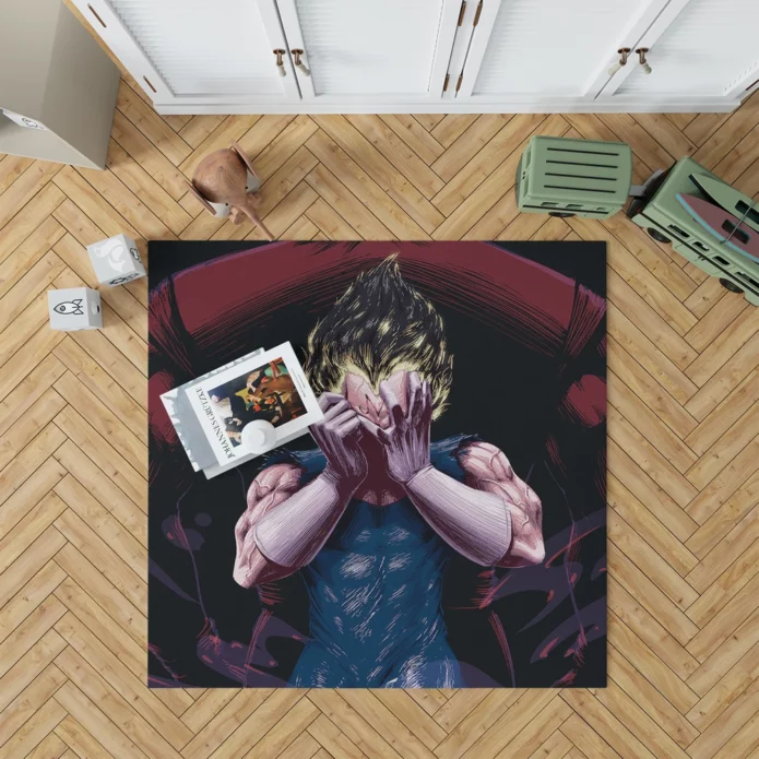 Majin Vegeta Dark Transformation Revealed Anime Rug