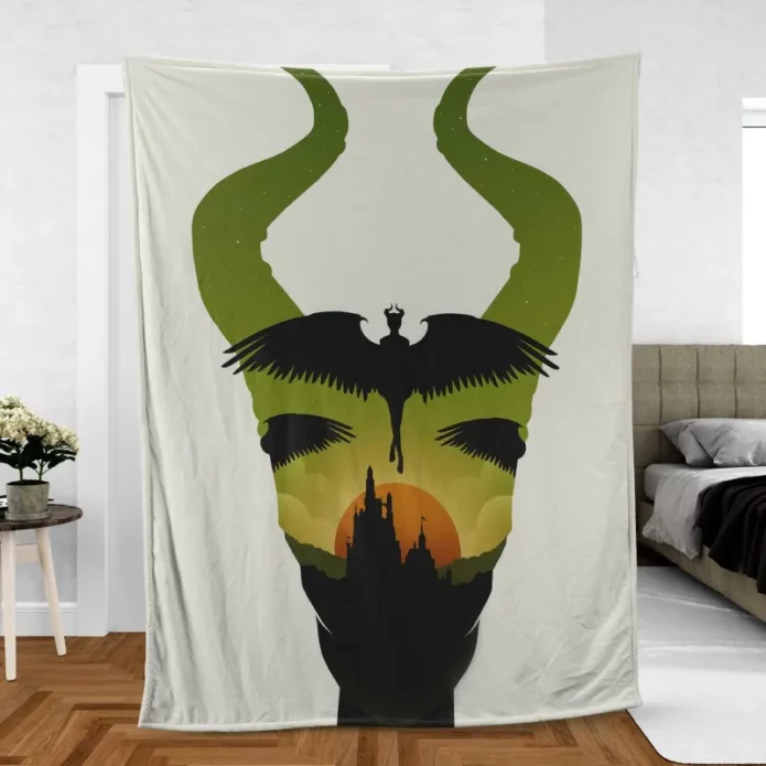 Maleficent Mistress Of Evils Return Fleece Blanket