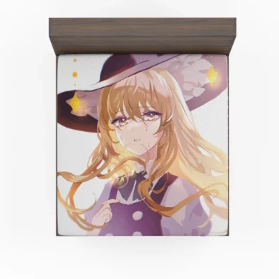 Marisa Kirisame Touhou Adventures Await Anime Fitted Sheet