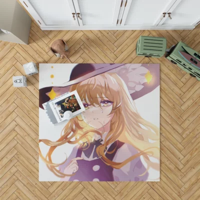 Marisa Kirisame Touhou Adventures Await Anime Rug