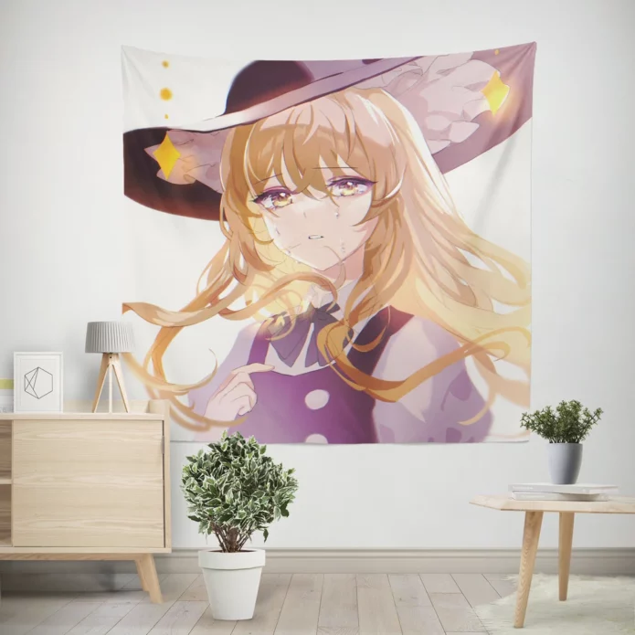 Marisa Kirisame Touhou Adventures Await Anime Wall Tapestry