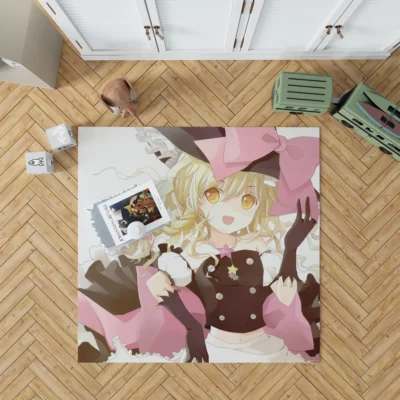 Marisa Kirisame Touhou Anime Journey Rug