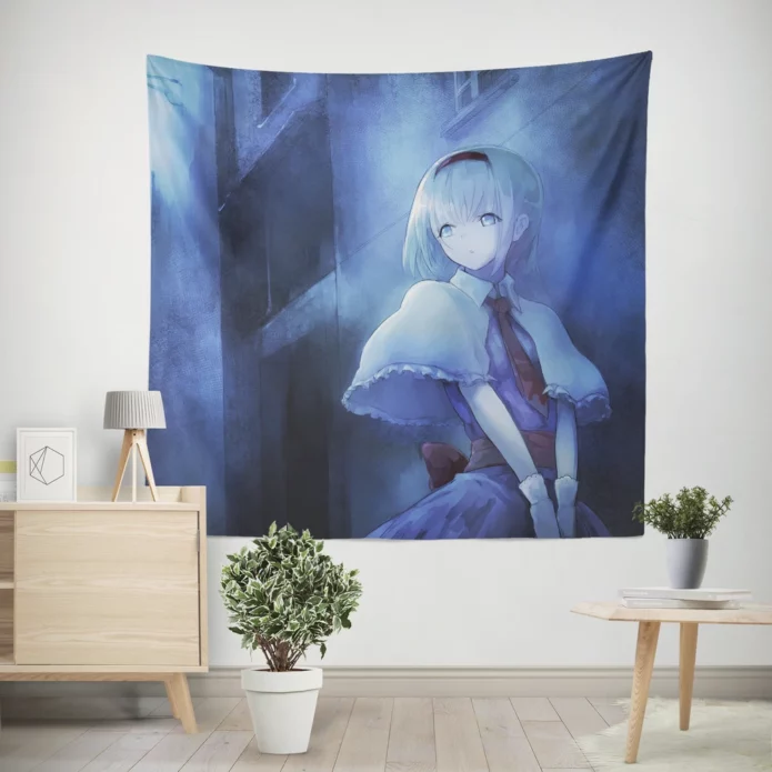 Marisa And Alice Touhou Dynamic Duo Anime Wall Tapestry