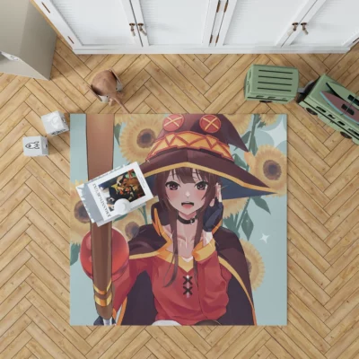 Megumin Magic KonoSuba Blessing Anime Rug