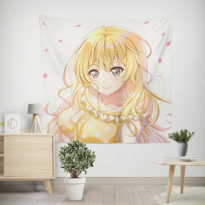 Melodic Emotions Your Lie In April Anime Wall Tapestry