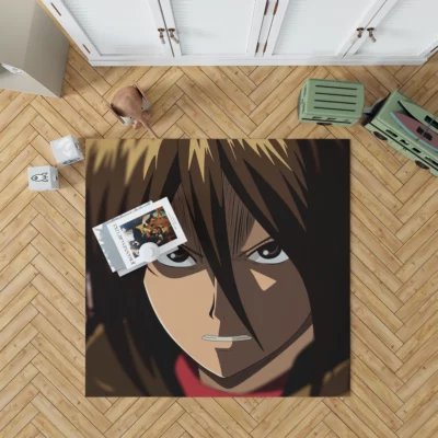 Mikasa Resolve Attack on Titans Anime Rug