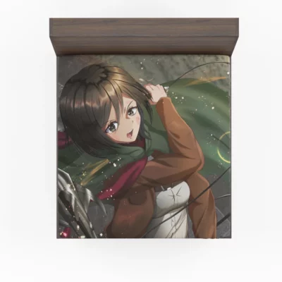 Mikasa Valor Attack on Titans Anime Fitted Sheet