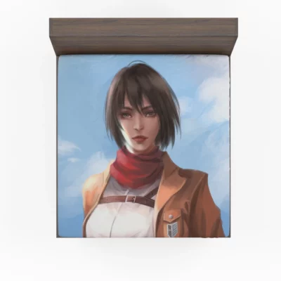 Mikasa Valor Clash of Titans Anime Fitted Sheet