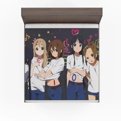 Mio Akiyama Fanart K-On Anime Fitted Sheet