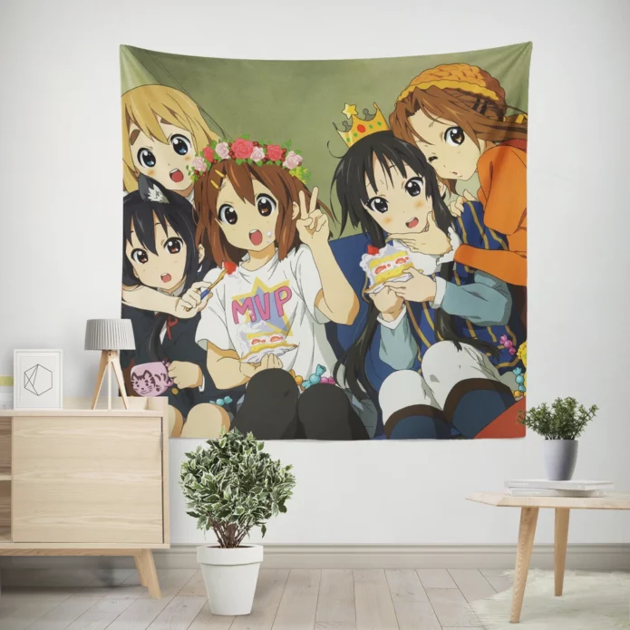 Mio Akiyama Manga K-On Anime Wall Tapestry