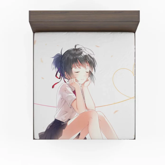 Mitsuha Dream In Your Name Anime Fitted Sheet