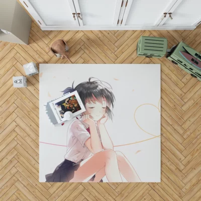 Mitsuha Dream in Your Name Anime Rug