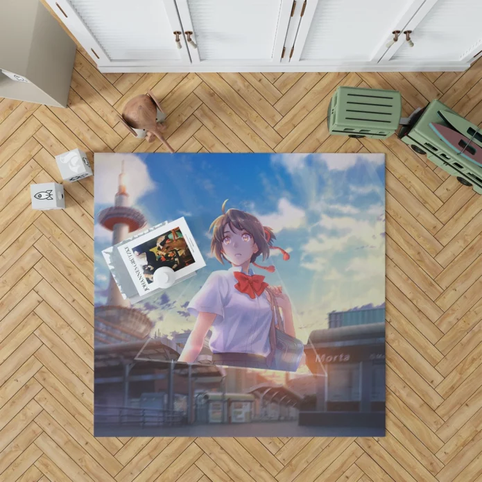 Mitsuha Journey Your Name Anime Rug