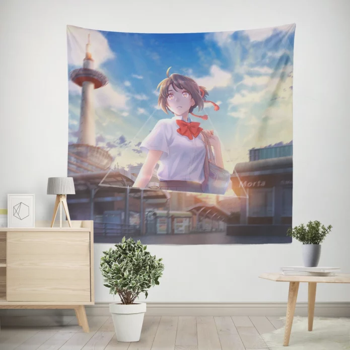 Mitsuha Journey Your Name Anime Wall Tapestry