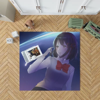 Mitsuha Odyssey in Your Name Anime Rug