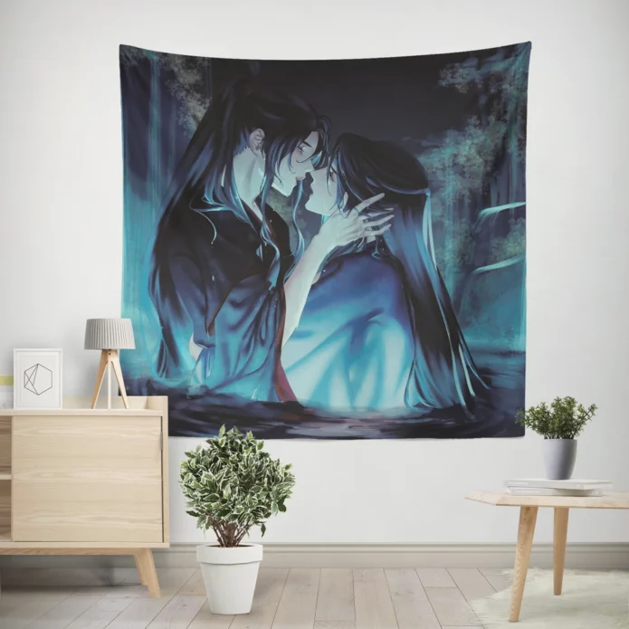 Mo Dao Wei Lan And Wuxian Anime Wall Tapestry