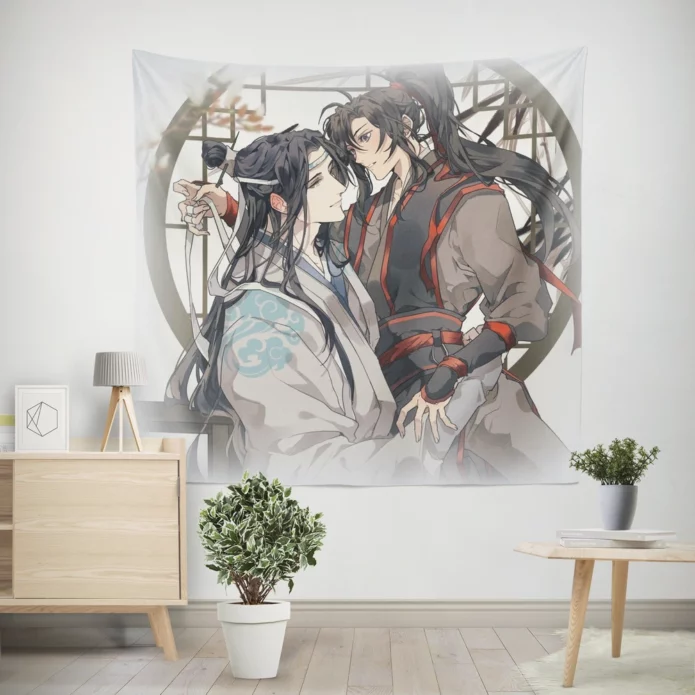 Mo Dao Wei Lan And Ying Anime Wall Tapestry