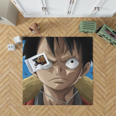 Monkey D Luffy One Piece Adventure Anime Rug