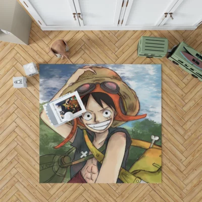 Monkey D Luffy One Piece Pirate Adventure Anime Rug