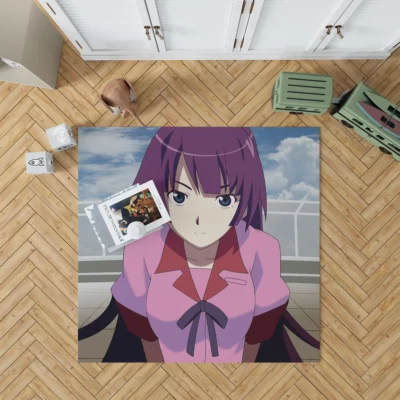 Monogatari Hitagi Unveiled Mysteries Anime Rug