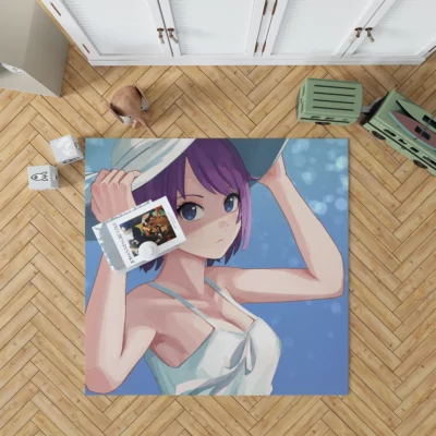 Monogatari Senjogahara Captivating Journey Anime Rug