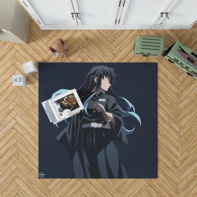 Muichiro Tokito Demon Slayer Chronicle Anime Rug