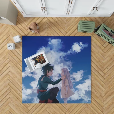 My Hero Academia Izuku Midoriya Eri Heartwarming Rug